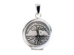 Серебряный медальон «Дерево жизни»